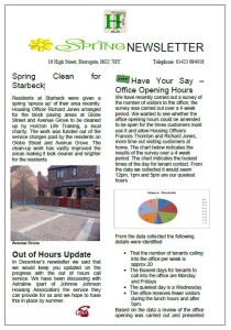 Spring Newsletter 2015